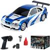 CreativeBlocker Mini RC Drift Car, 1/43 Macchina Telecomandata drift, 4WD 2.4G 15km/h Auto Radiocomandata, con Batteria Ricaricabile E Caricatore USB, Adolescenti (RTR)