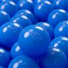 KiddyMoon 100 Palline/7Cm Palline Morbide Colorate Per Piscina Bambini Fatto In EU, Blu