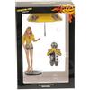 Minichamps PILOTA VALENTINO ROSSI & RAGAZZA OMBRELLINA MOTOGP 2006