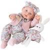 Generico Bambole Reborn Baby - Bambole Neonato Realistiche a Corpo Intero 30 cm,Giocattolo Rilassante Compagno Di Sonno Per Feste Compleanno Bambine Bambini Piccoli