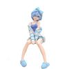 Zhongkaihua Re0 Rem Figura 15.5CM Pigiama Ver Action Figure Anime PVC Modello Casa Decorazione di Natale Regalo di Compleanno Ornamento Per I Fan