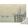 NEDLON Claude Monet Puzzle 1000 Pezzi Difficoltà Medio-Alt, Pittura ad olio Puzzle Adulti, Idea Regalo Perfetto, Puzzles Bellissimi Con Colori Brillant