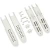 equlup Gruppo Staffa Sedile Motore Aereo RC, Staffa Base Motore Aereo RC in plastica Alloggiamento Guscio Gruppo Staffa Base Motore Bianco Sostituzione Guscio per XK X450