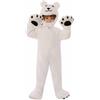 Generico Costume Orso Bianco, Divertente Animale, Polare, Tuta Originale per Giochi di Ruolo, Accessorio Spettacoli All'asilo Ragazzi E Ragazze, Cosplay