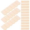 Abaodam 48pezzi Tegole Realistiche per Case delle Bambole Colore Semplice Materiale Legno di Piastrelle per Decorazioni in Miniatura Adatto per Case in Scala e Spazi Esterni Fai da Te