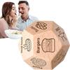 Generic Dadi per decisioni alimentari, dadi decisionali per la cena, dadi per appuntamenti notturni, regali di coppia, regali di San Valentino, regali di compleanno, regali di nozze, regali divertenti,