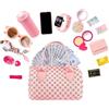 Generico Borsetta Gioco Per Bambine | Borsetta Bambini con Trucco Finto,Accessori Travestimento Giochi Principessa per Ragazze e Bambine Piccole