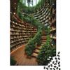 HLXZMCVBT Bookshelf Puzzle Adulti 1000 Pezzi Enigma Impossibile Giochi Di Puzzle Impegnativi Per La Decorazione Della Parete Dei Regali Della Cornice Per Foto Famiglia 1000pcs (75x50cm)