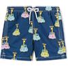Saint Barth MC2 Costume Boxer Mare Jean Blu Stampa Giraffe in Auto (IT, età, 6 Anni, Regular, Bambino, Blu)