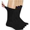 Dr. Scholl's Men's Big and Tall Diabetic & Circulatory Crew 4 Pack Socks