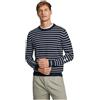 Pepe Jeans New Andre Stripes Maglieria, Blu (Dulwich Blue), XL Uomo
