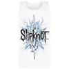 Slipknot Electric Blue Uomo Canotta Bianco M 100% Cotone Regular