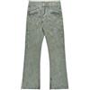 Oanviso Jeans Bootcut da Uomo Jeans da Harajuku Stile personalità Streetwear Jeans Pantaloni Cargo Multitasche Jeans con Spacco Laterale Denim Pantaloni Vintage per Il Tempo Libero E Blu M