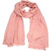 liu jo FOULARD DONNA CON ORLO SFRANGIATO E LOGO 2F4001 T0300