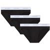 DSQUARED2 3-Pack Brief DCX300030 (IT, Testo, M, Regular, Regular, 001 - Nero)