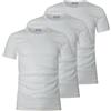 Liabel Maglia Intima Uomo Lana Cotone Girocollo Art. 5110-23, Conf. 3 pz, Bianco, 3XL
