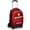 PRESTIGE & DELUXE Trolley Jack-3WD Scuola Roma con zaino staccabile By Seven + 7 penne a scatto e portachiave calcio