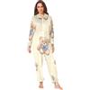 GAIREG Pigiama intero unisex adulto con orsetto carino, colore beige, Orso Carino Beige, Small