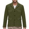 KHIRVWL Cappotto di Lana Uomo Invernale in Tweed Lunghezza Media Blazer Elegante Cappotto Lavoro a Quadri Giacca per Le Mezze Stagioni Monopetto Trencoat Casual Giacca Uomo Invernale Elegante