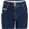 FREDDY Shorts Donna WR.UP Push Up Sfrangiati Vita Regular Denim Ecologico Effetto Modellante