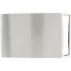 BELTINGER Fibbia per cintura in acciaio inox massiccio, 40 mm, fibbia intercambiabile, 4,0 cm, in acciaio inox, fibbia di accoppiamento, cintura di ricambio fino a 4 cm, argento, 4,4 x 7,0 cm