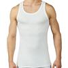 Generico Nottingham Canottiera Lana Cotone VL18 3PZ (XXXL, Bianco Lana)