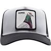 Goorin Bros. Cappello da Camionista Unisex Tutta Tela por The Farm, Nero Argento (Pigeon 100), Taglia Unica