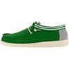 HEYDUDE WALLY LETTERMAN Mocassino Verde da Uomo 40715-3TL