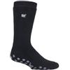 IOMI Heat Holders - Uomo e Donna Invernali Termiche Antiscivolo Calze da Casa per Sindrome di Raynauds (39/45, Black (Raynauds))
