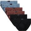 Avfora Slip da Uomo 6 Pezzi Taglie Forti Slip da Uomo Slip A Triangolo Cotone Traspirante 6XL 7XL 8XL,03,8XL