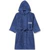 PSG parigino Accappatoio, Blu, 6-8 Anni Unisex Bambino