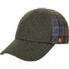 MAYSER Cappellino Lars Shetland Donna/Uomo - Made in The EU Lana Berretto Baseball con Visiera, Fodera, Fodera Inverno Autunno/Inverno - M (56-57 cm) Oliva