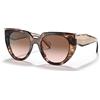 Prada Occhiali da Sole MONOCHROME PR 14WS Havana Pink/Brown Pink Shaded 52/20/140 donna