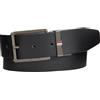 Tommy Hilfiger Pelle cintura Gifting Double Buckle Belt Giftbox W85 Black nero marrone scuro accorciabile reversibile