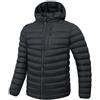Generico Piumino Uomo Invernale Giubbotto Invernale Uomo Giacca Calda Piumini Invernali Giacca Nera Jackets for Men Puffer Jacket Bomber Piumino Giubbotto Taglie Forti A Vento 4XL Giubbotti Imbottito