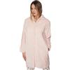 ADMAS Vestaglia Donna Invernale In soffice Coral Fleece effetto Velluto Con bottoni Art.57414 (S, Rosa)