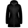 CIESSE PIUMINI Piumino Lungo con Cappuccio in Softshell Ysabel 2.0 243CPWC05016P2643E Nero