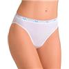 Sloggi Slip Donna 100 Tai 4 Pezzi Bianchi Cotone - Mutande Donna (as6, Numeric_48, Regular, 48)