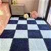 YongXinMY 12Pz Tappetini Interbloccanti in Moquette - Tappetini in Schiuma Soffice a Puzzle, Morbidi e Soffice, Quadrati, Antiscivolo, Tagliabili, Pavimentazione Protettiva per Camera da Letto, Soggiorno