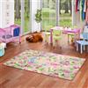Snapstyle Girls Little Village - Tappeto Gioco per Bambini - Rosa - 17 Dimensioni