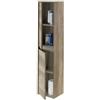 Bagno Italia Colonna rovere nordik sospesa 30x26xH140 cm con 2 ante