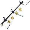 Generic Telaio della Porta, Supporto per Ghirlanda, Regolabile, Senza Viti, Robusto Supporto Decorativo in Metallo, per Halloween, Ghirlanda di Natale