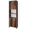 Vicco Mobile bagno alto Maris, Rovere rustico, 56.1 x 190 cm, per la conservazione di accessori da bagno e ripiani regolabili in altezza
