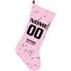 Generico Calza Befana Personalizzata con Nome e Numero Tifoso Calcio Full Print Dimensione 46x24 con Risvolto e appendono Materiale Pile Fronte E Policotone Retro (Tifoso Palermo)