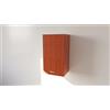 Alfredo Calandrelli CALANDRELLI - Pensile Cucina in Legno Nobilitato Ciliegio Mobile Alto con 1 Anta, Pensile Componibile Moderno Made in Italy (Altezza 72XLarghezza 40XProfondità 33 centimetri)