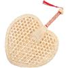PRETYZOOM 1 Pc Ventaglio di Paglia Carrozzina Potente Arredamento in Rattan Maniglia Ventilatore in Vimini Decorazioni in Paglia di Grano Parete Carta Portatile a Ventaglio Cannuccia