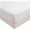 Alpes Blanc - Coprimaterasso in Mollettone di Cotone, Cuffia di 27 cm, Dimensioni 120 x 190 cm