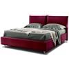 LettiPer IT - Letto Riposante Matrimoniale con Box Contenitore Misure 160x190 o 160x200, Rivestimenti SFODERABILI, con Rete a Doghe o Materasso, ingombro ridotto