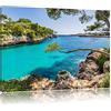 Pixxprint Mallorca bay Cove Stampa su Tela 60x40 cm Artistica murale