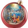 Generico L'OCA Nera Boule de Neige con Neve in Movimento Continuo 21,5x10x22h cm Resina e Acrilico Alimentazione 3AA
